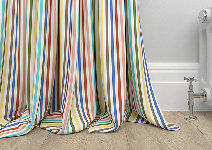 The British Stripe Co. Catherine, Bristol No.1 - Made to Measure Curtains - Image 6